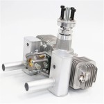 RCGF 40cc Twin Cylinder Petrol/Gasoline Engine Dual Cylinder With Muffler/Igniton/Spark Plug for RC Model Airplane
